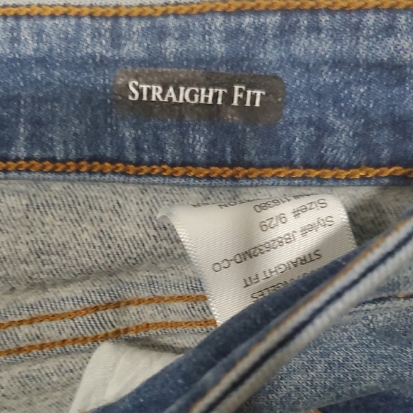 Judy Blue Straight Leg Jeans in Classic Blue - Picture 6 of 14